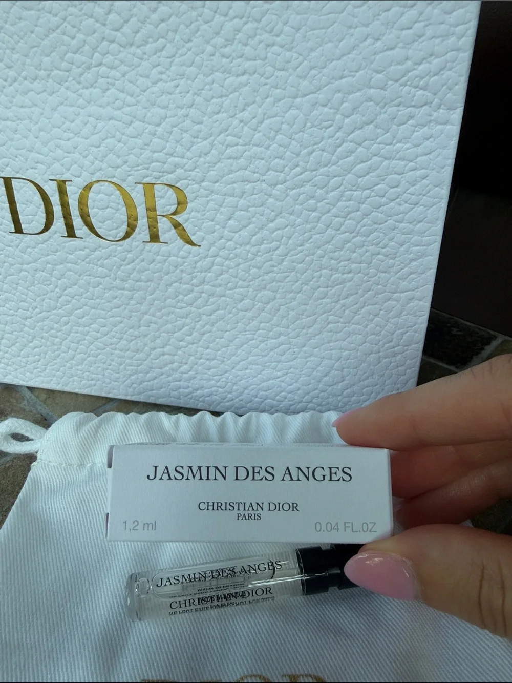 Christian Dior Jasmin Des Anges & Bois Talisman Sample Set